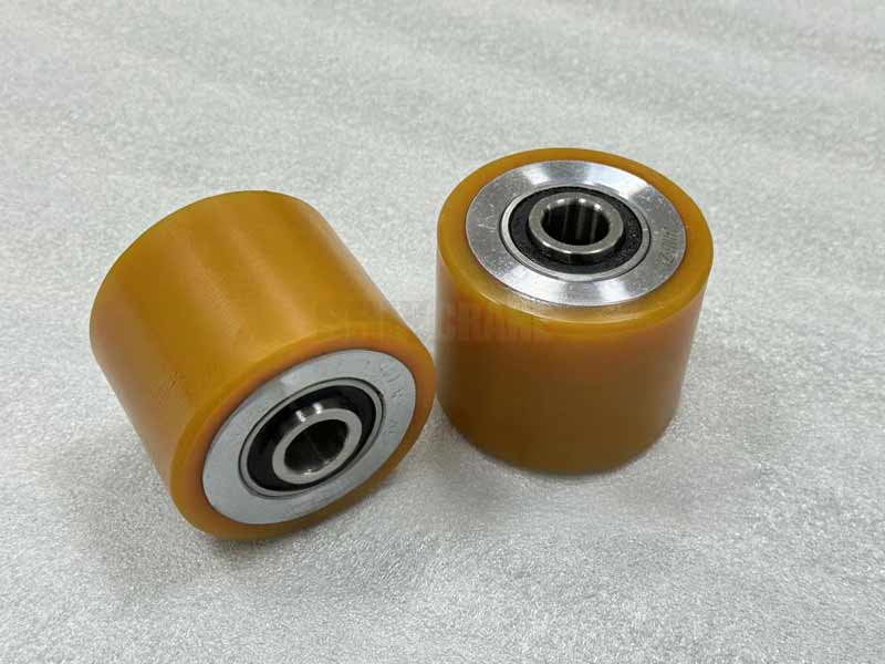 自动库堆垛机载货台提升轮