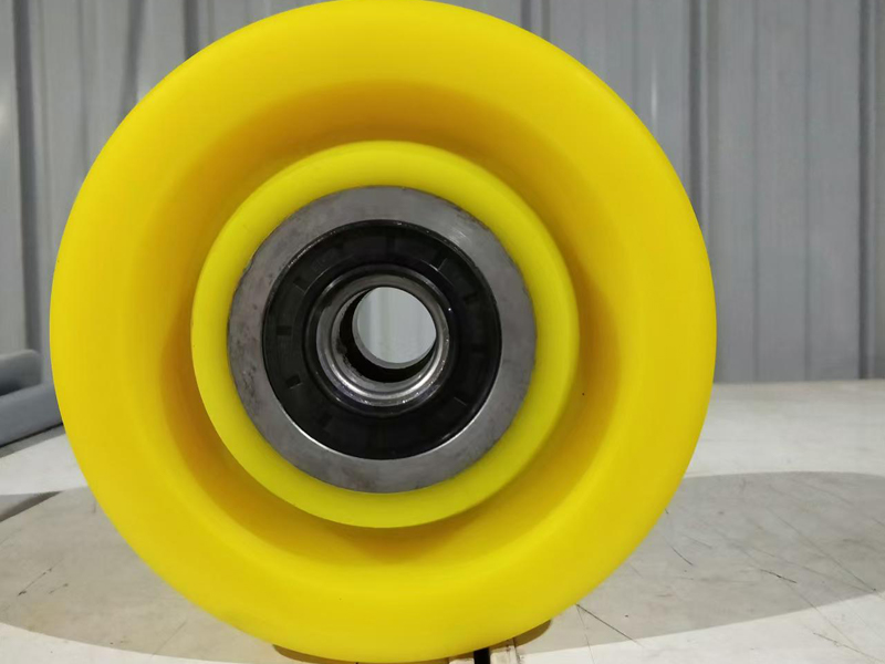 堆垛机轴承包胶轮