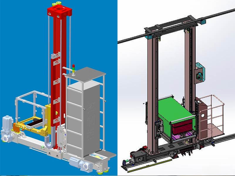 料箱轨道堆垛机行走轮