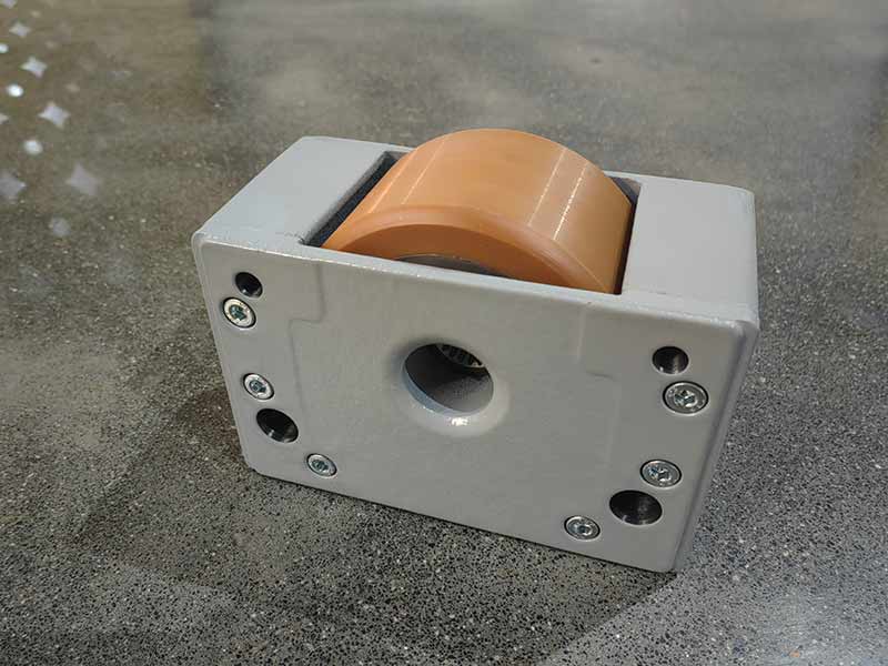 DRS包胶轮箱助力浙江某物资仓储升级