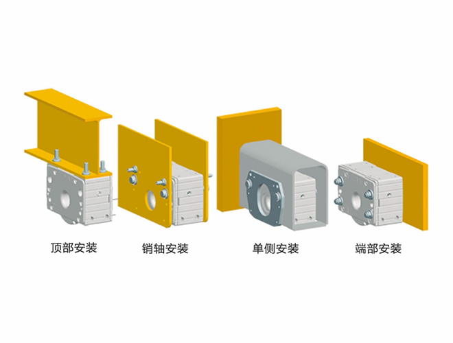 行走轮箱安装方式